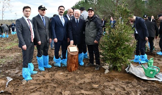Bursa’da Şehit Savcı Mehmet Selim Kiraz anısına hatıra ormanı kuruldu