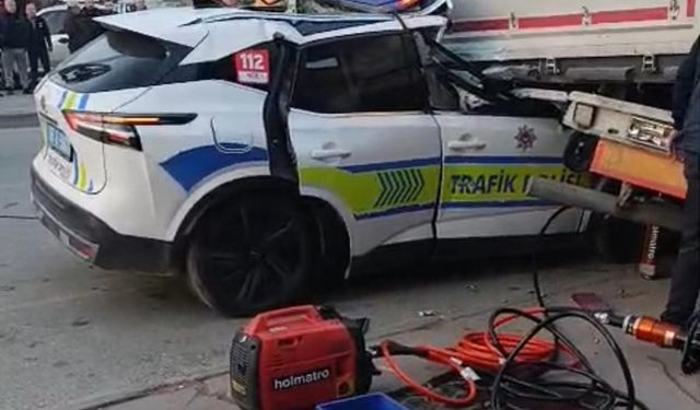 Polis memuru trafik kazasında şehit oldu