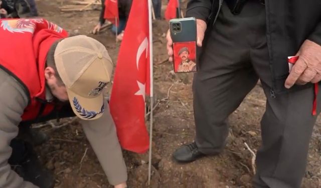 Bursa’da şehitler anısına fidan dikildi