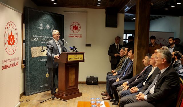 İnebey Yazma Eser Kütüphanesi’nde Bursevî Sergisi açıldı