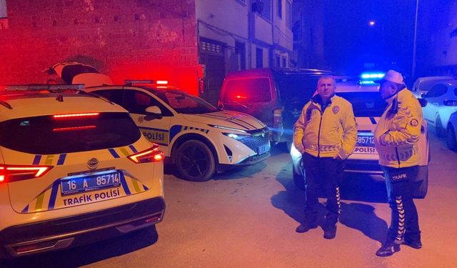 Bursa'da 'dur' ihtarına uymayan sürücü, 10 kilometrelik kovalamacayla yakalandı