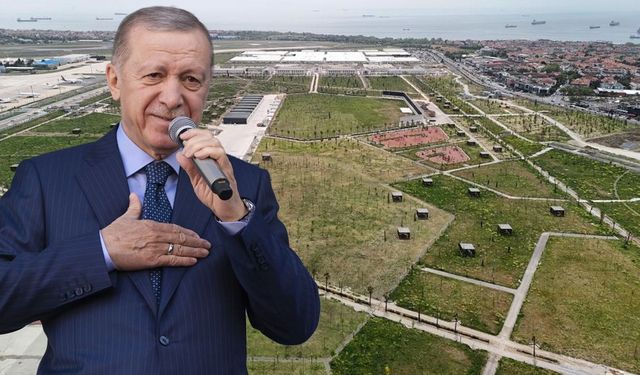 Atatürk Havalimanı Millet Bahçesi açıldı!