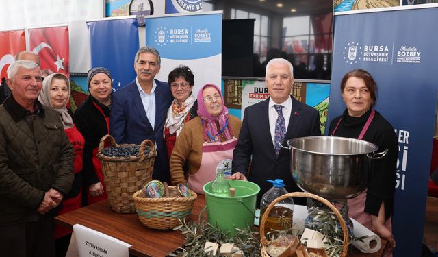Bursa'nın tarımsal ürün zenginliği vitrine çıktı