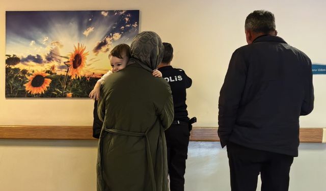 Bursa'da bebeğin akciğerine fıstık kaçtı