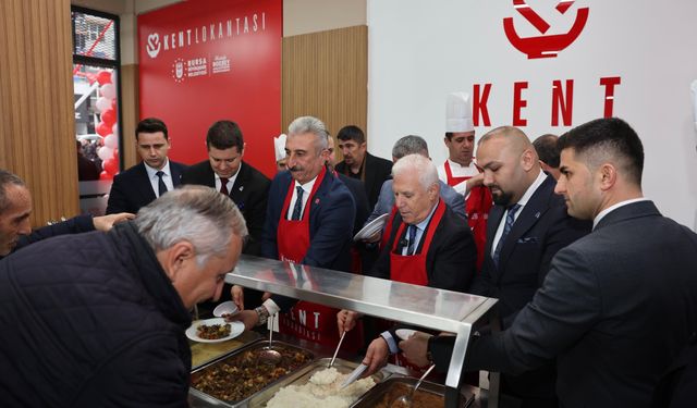 Bursa'da dayanışmanın sofrası büyüyor