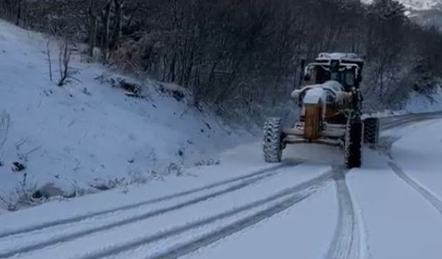 Büyükşehir'den karla mücadele