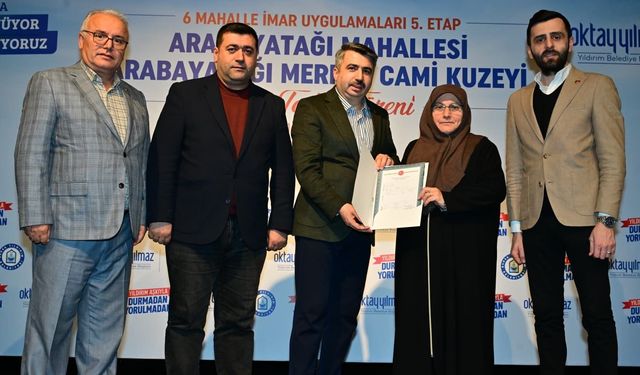 Büyük dönüşüm yolunda tapu seferberliği devam ediyor