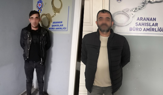 Bursa’da aranan iki katil zanlısı yakalandı