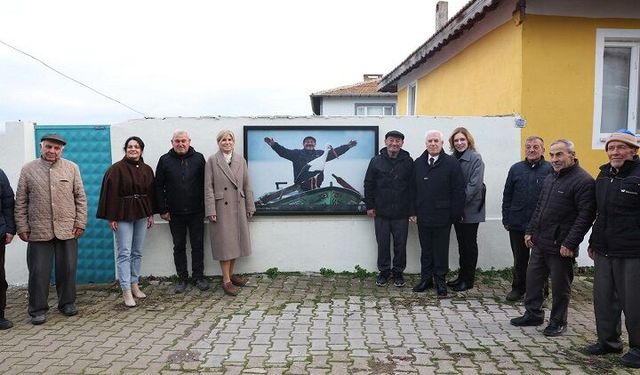 Mustafa Bozbey Adem amca ve Yaren Leylek buluşmasına tanıklık etti