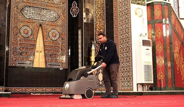 Osmangazi’de camiler gül kokularıyla ramazana hazırlanıyor