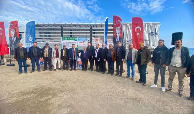 Bursa Büyükşehir'in kırsal kalkınma destekleri sürüyor