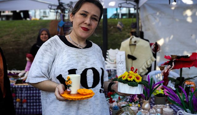 ‘Meydan Kadınların’ dayanışma pazarı doldu taştı