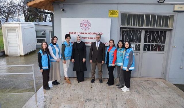 Bursa’da evde sağlık hizmetleri 2025’te 110 bin ev ziyareti gerçekleştirdi