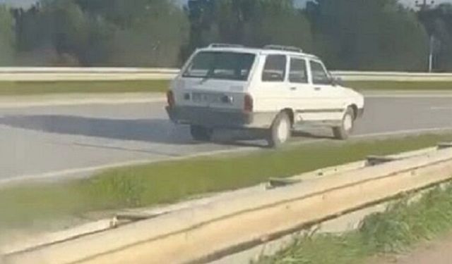 Bursa’da ters şeritte dehşet: Sürücü kilometrelerce tehlike saçtı