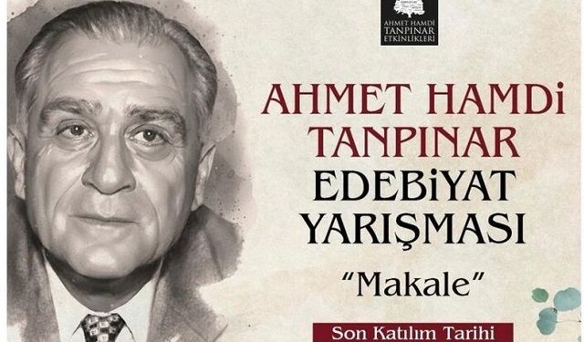 Ahmet Hamdi Tanpınar Edebiyat Yarışması başvuruları başladı