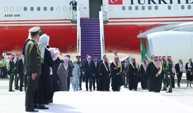 Cumhurbaşkanı Erdoğan, Suudi Arabistan’da