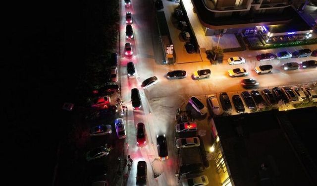 Bursa’da gürültü terörüne geçit yok: Lüks semtte yüzlerce araca ceza