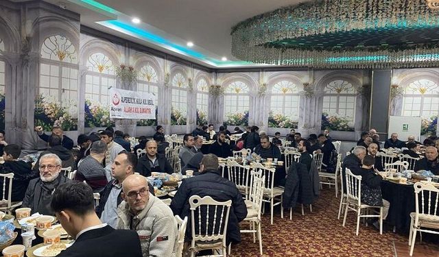 Alperen Ocakları Bursa İl Başkanlığı Ramazan’da birlik ve beraberlik sofrasında buluştu