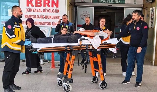 İnegöl’de fabrika kazası: İşçi elini makineye kaptırdı