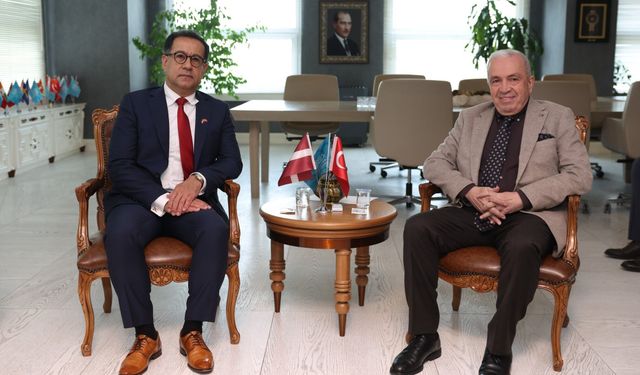 Nilüfer'e Letonya Büyükelçisi'nden ziyaret