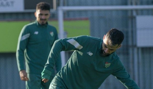 Bursaspor Kahramanmaraş maçı hazırlıklarını sürdürdü