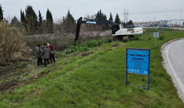 Ayafatma Deresi'nde kapsamlı temizlik çalışması