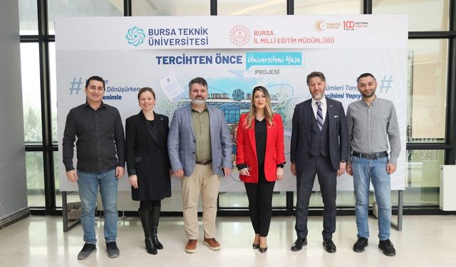 "Tercihten Önce Üniversiteni Yaşa" projesi özel lise öğrencilerini ağırlıyor