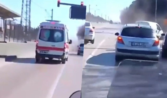 Bursa'da kırmızı ışık ihlali zincirleme kaza getirdi