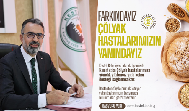 Kestel’de Sosyal Belediyecilik: Çölyak Hastalarına Glütensiz Destek