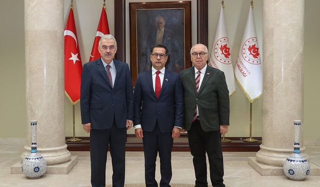 Letonya’nın Ankara Büyükelçisi Hasans'tan Vali Ayyıldız'a ziyaret