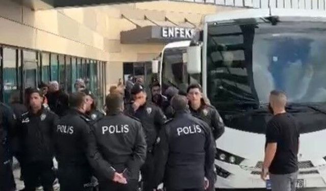 Bozbey, adliyeye sevk edilmeden sağlık raporu için hastaneye götürüldü