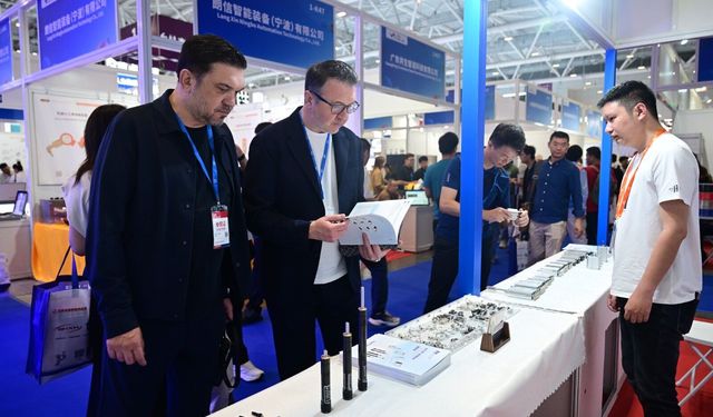 Bursa makine sektörü temsilcileri ITES China Fuarı’na çıkarma yaptı