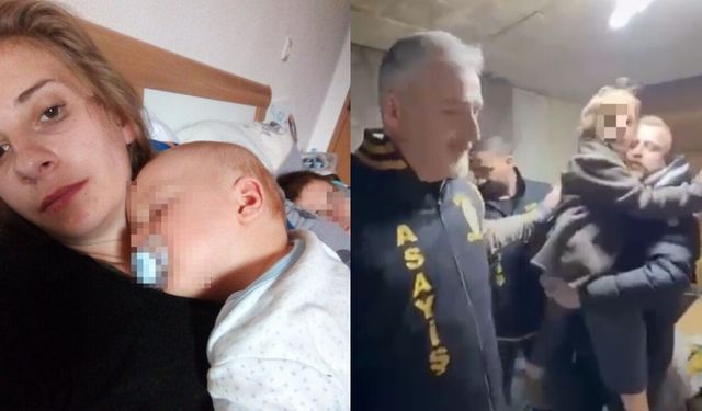 Alman enne Bursa'ya kaçırılan oğluna 7 yıl sonra kavuştu