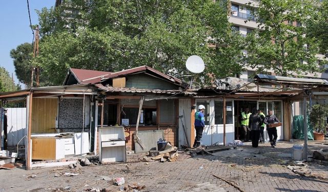 1050 Konutlar'daki o yapılar yıkıldı