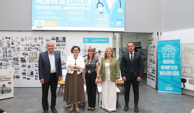 Nilüfer’de "Tütüne değil, hayata yer aç" söyleşisi