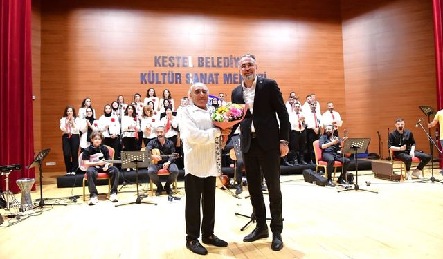 Kestel Belediyesi Türk Halk Müziği Korosu’ndan unutulmaz konser