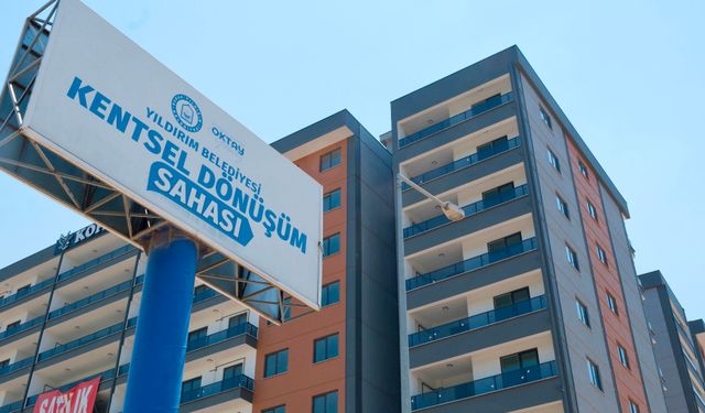 Yıldırım’da ‘Yeşil’ kentsel dönüşüm hamlesi