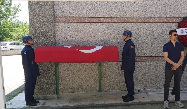 Kıbrıs gazisi, son yolculuğuna uğurlandı