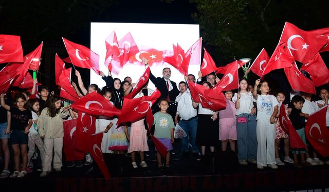 Kestel'de 15 Temmuz Ruhu Meydanı Doldurdu