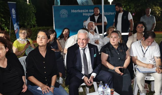 Bursa'da Şadi Başkan mahalle sakinleriyle çayda buluştu