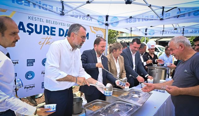 Kestel'de Muharrem Ayı bereketi paylaşıldı