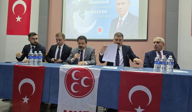 Bursa'da MHP Orhaneli'de yeni dönem başladı