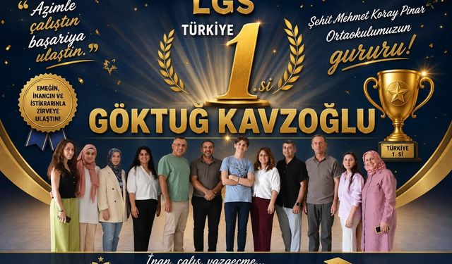 Bursa'nın gururu: LGS'de 500 tam puan aldı