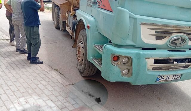 Bursa'da sokakta yürek yakan kaza