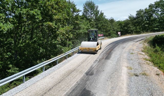 Büyükşehir'den İznik'te yollara konfor ayarı