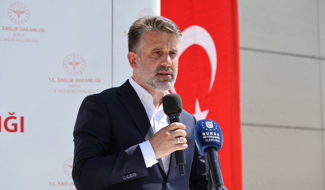 Bursa'da sağlık yatırımlarına bir yenisi daha eklendi