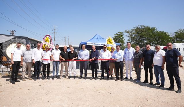 Bursa'da OSB Taşıma Kooperatifi yeni yerinde hizmet verecek