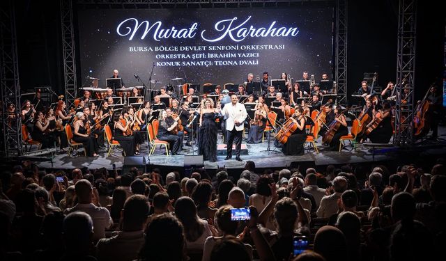 64'üncü Uluslararası Bursa Festivali'ne büyüleyici açılış