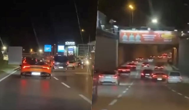 Bursa'da lüks aracıyla makas ataken kaza yapıp, kaçtı