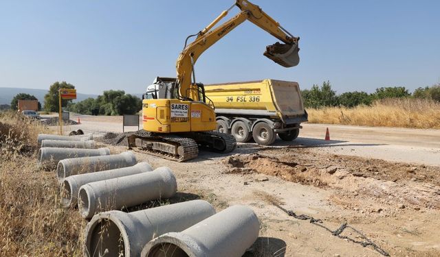 Büyükşehir’den Nilüfer’e 7 bin 600 metrelik altyapı yatırımı